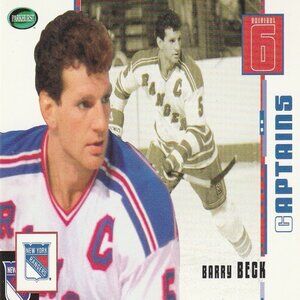 Barry Beck - 2004 Parkhurst In The Game Original 6 Captains Card